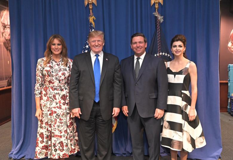 President Trump and Florida Governor Ron DeSantis