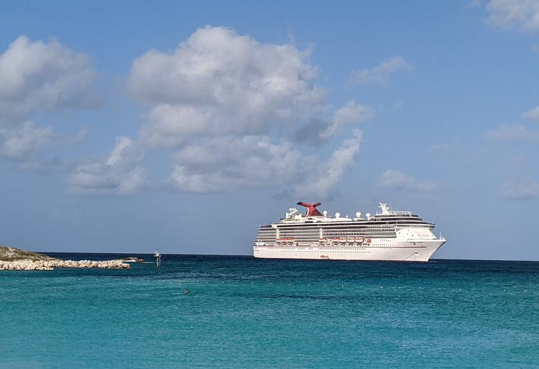 Carnival Pride in Half Moon Cay