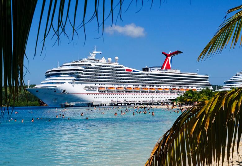 Carnival Cruise ship in port