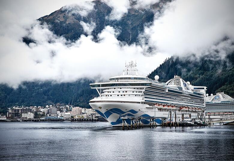 Princess cruise ships in Alaska