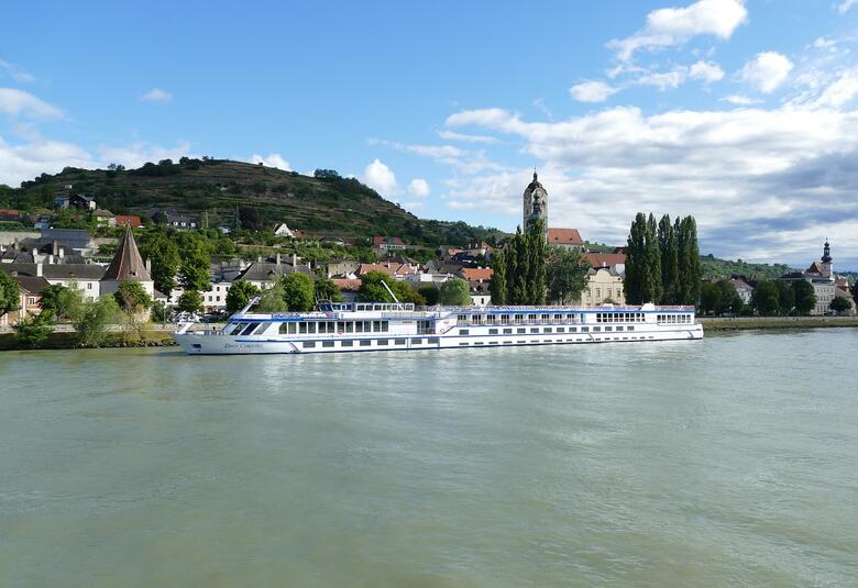 River cruise ship on Danube