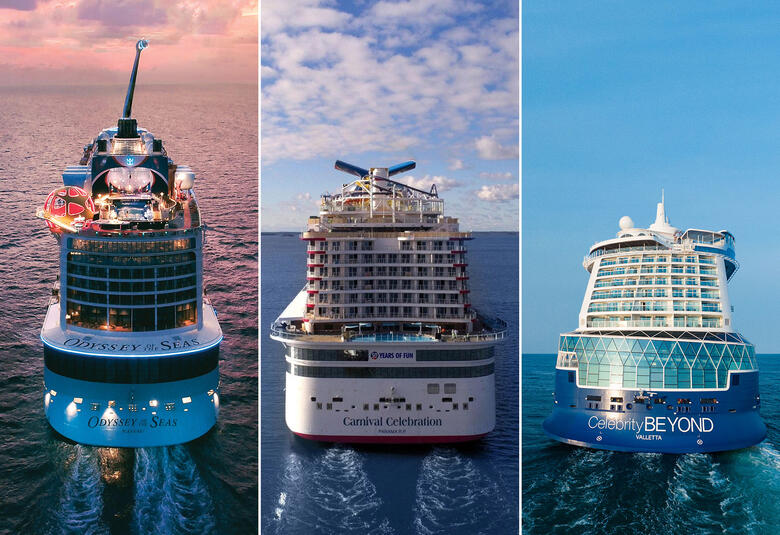 Celebrity Beyond ,Carnival Celebration, Odyssey of the Seas