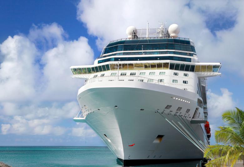 Ship in port