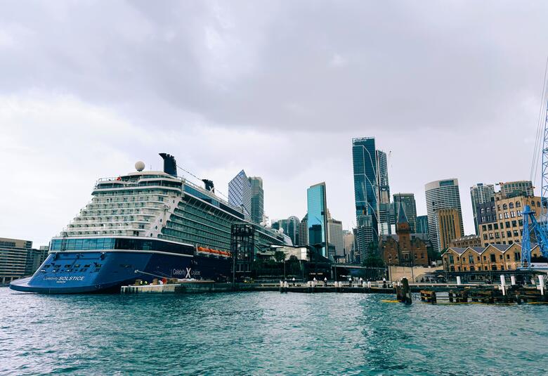 Celebrity Solstice in Australia