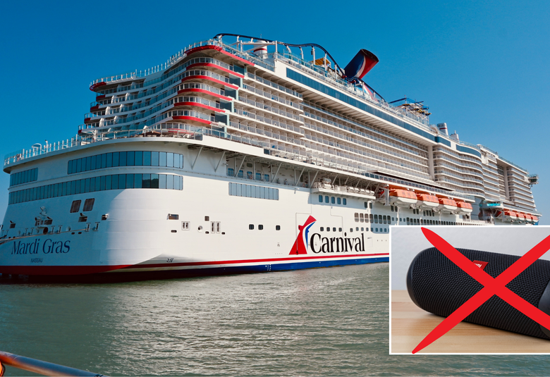 Carnival Cruise Line Bans Bluetooth Speakers