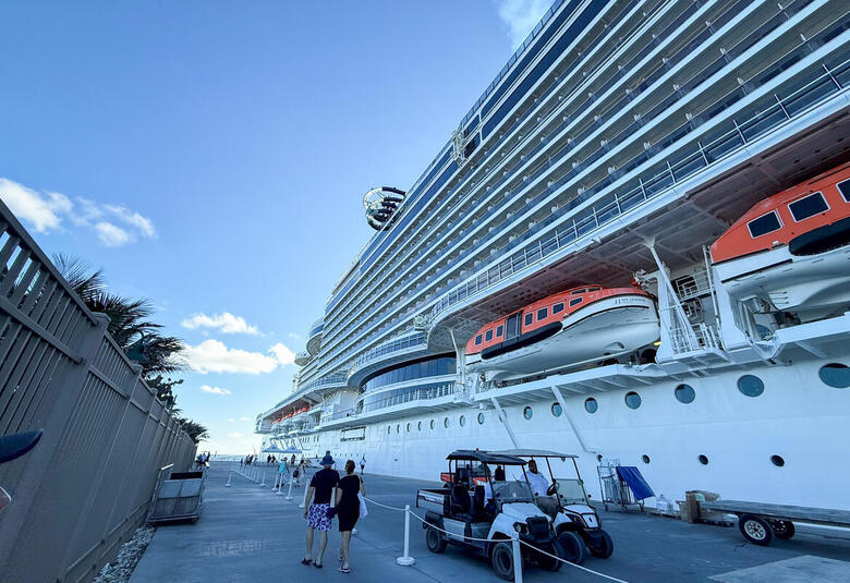 MSC Seashore exterior
