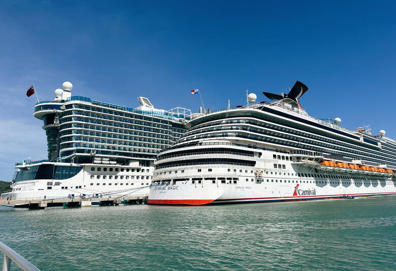 Sun-Princess-Carnival-Docked-Amber-Cove