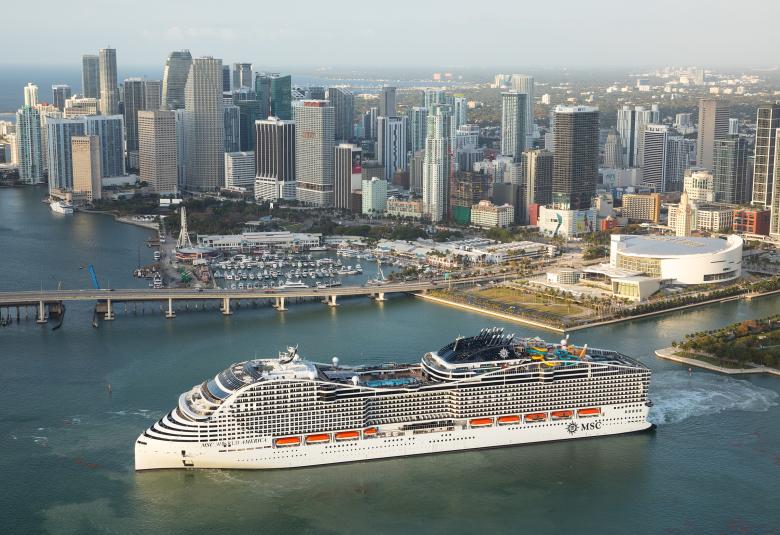 MSC World America PortMiami Turning Basin