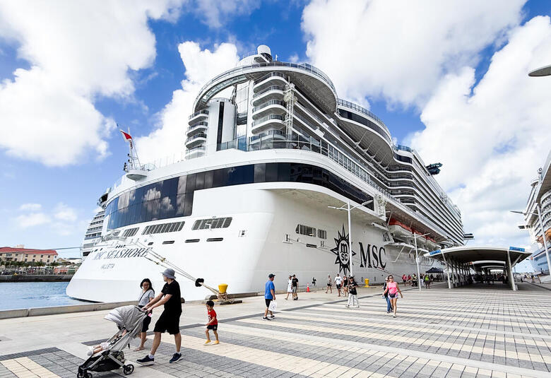 MSC Seashore Exterior