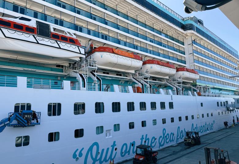 MVAS Islander Docked