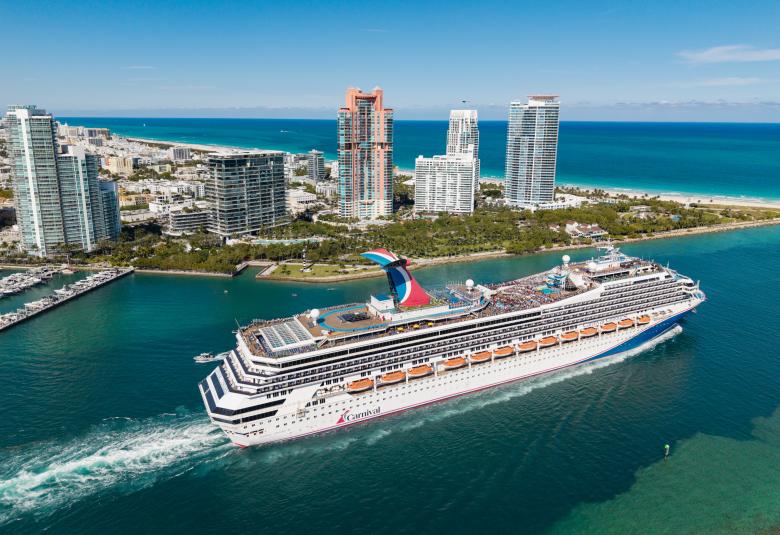 Carnival Conquest departing FL