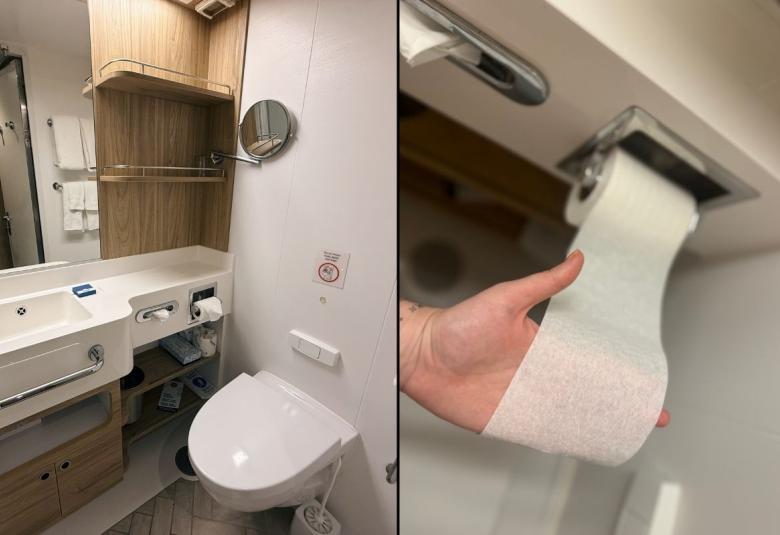 Cruise toilet paper