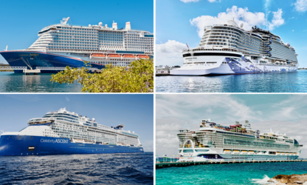 Newest ships comparison: Carnival, Norwegian, Celebrity, and Royal Caribbean