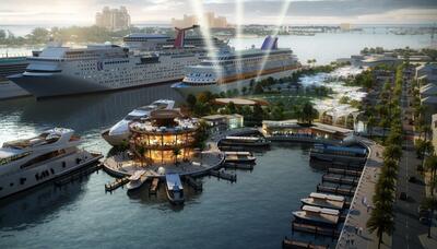 Nassau port rendering