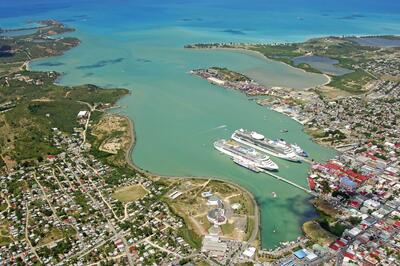 St. Johns Harbor in St. Johns, Antigua Island, Antigua