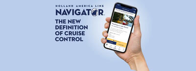 Holland America is the latest cruise line to launch a mobile app