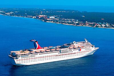 Carnival Cruise Ship Rescues Man from Sinking Boat Near Cozumel