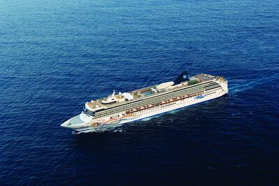 NCL Spirit at sea