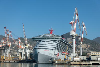 Fincantieri Delivers Virgin Voyages' First Cruise Ship