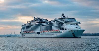 MSC Bellissima in Dubai