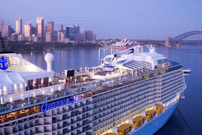 Ovation of the Seas from Sydney