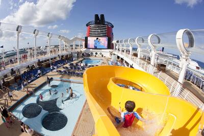 AquaDuck Water Coaster on Disney Cruise Line