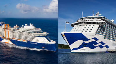 Compare Celebrity Cruises vs. Princess Cruises