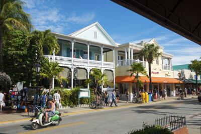 Duval Street on Key West 