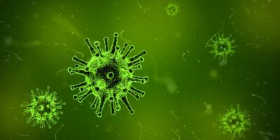 Virus under a microscope (source: qimono, Pixabay)