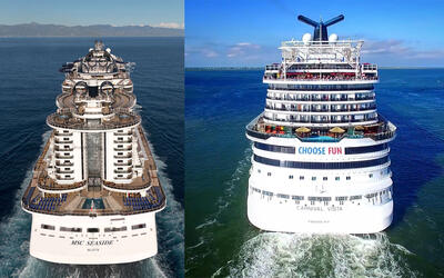 MSC Cruises vs Carnival Cruises