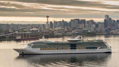 Serenade of the Seas departing Seattle