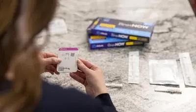 Binax at-home test