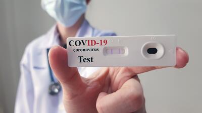 Negative covid test result