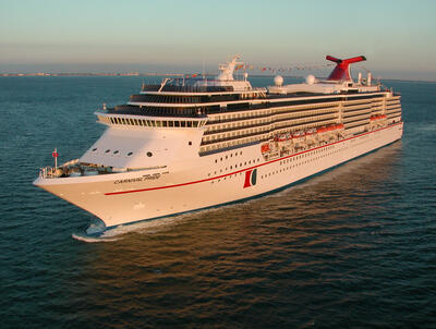 Carnival Pride aerial