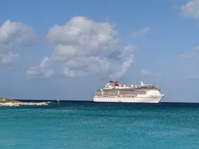 Carnival Pride in Half Moon Cay