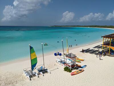 Water sports rentals at Half Moon Cay