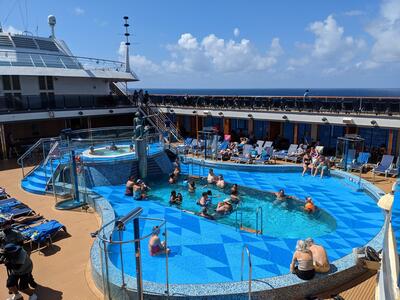 Pool on Carnival Pride