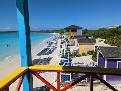 Half Moon Cay villas and cabanas