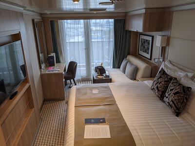 Balcony cabin on Holland America's Rotterdam