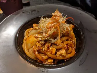 Dan dan noodles at Tamarind