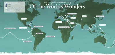 Azamara world cruise map