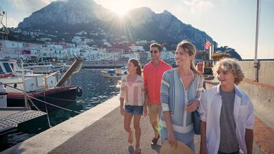 Family on Celebrity Cruises shore excursion
