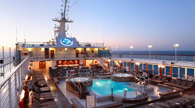 Azamara pool deck