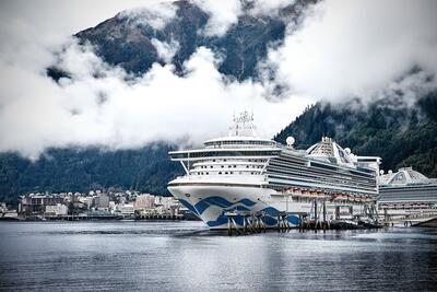 Princess cruise ships in Alaska