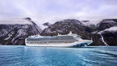 Ruby Princess in Alaska