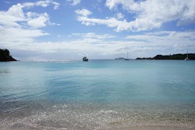 Beach in St Thomas