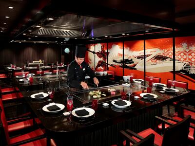 Hibachi on Harmony of the Seas