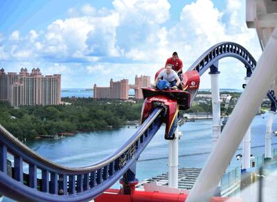 Bolt roller coaster