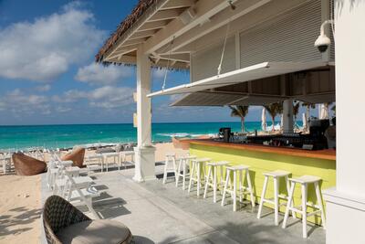 MSC Ocean Cay beach bar