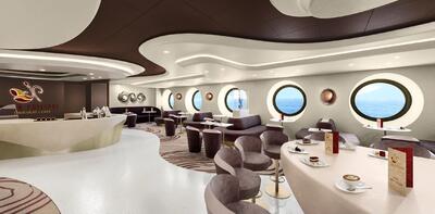 MSC World Europa dining concept art